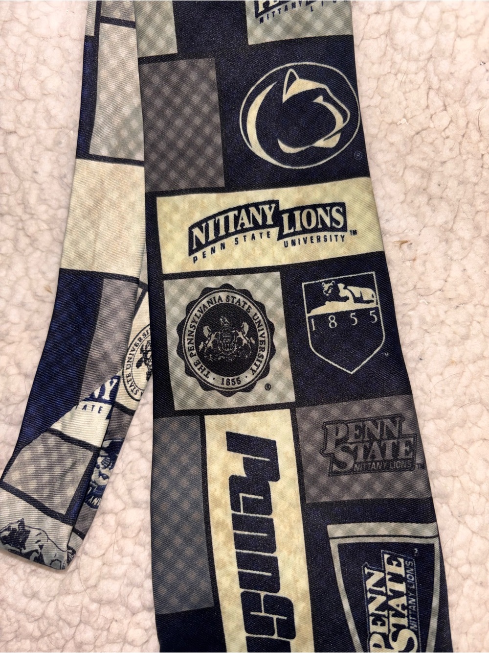 Penn State Nittany Lions Allover Logo Polyester Tie